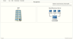 Desktop Screenshot of nelson-it.ch